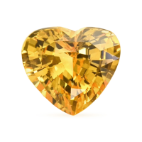 1.51 Ct. Orangish Yellow Sapphire from Ceylon (Sri Lanka) Video