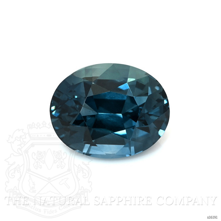 3.53 Ct. Greenish Blue Sapphire from Ceylon (Sri Lanka)