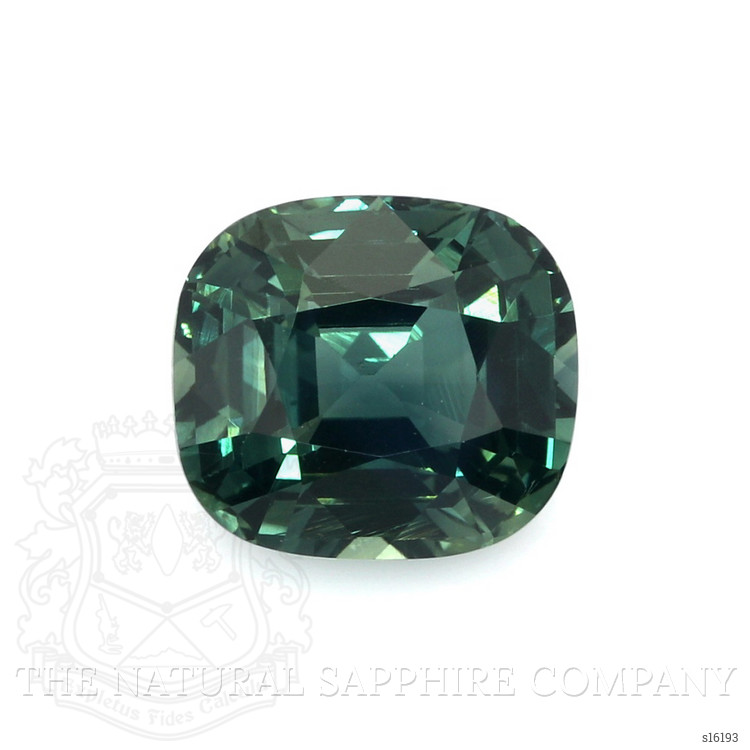 4.03 Ct. Bluish Green Sapphire from Ceylon (Sri Lanka)