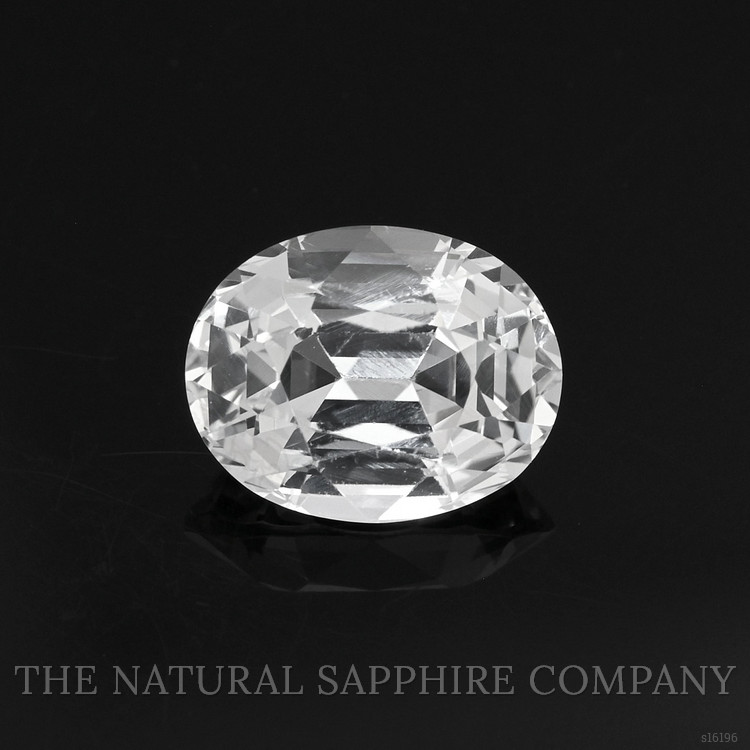2.05 Ct. White Sapphire from Ceylon (Sri Lanka)