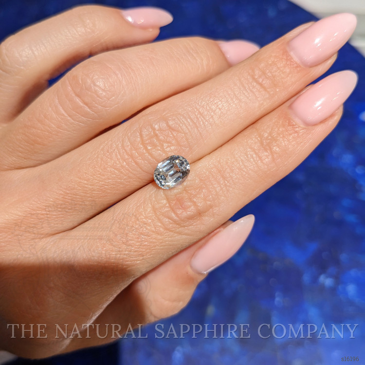 2.05 Ct. White Sapphire from Ceylon (Sri Lanka)