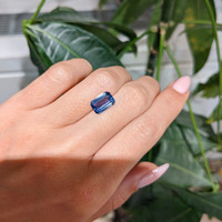 3.04 Ct. Blue Sapphire from Ceylon (Sri Lanka) Life Style