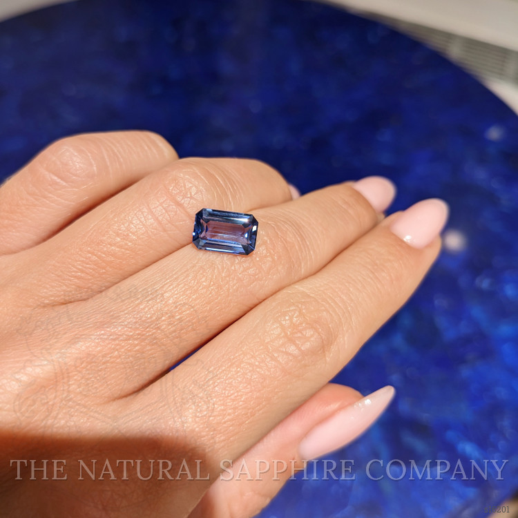 3.04 Ct. Blue Sapphire from Ceylon (Sri Lanka)