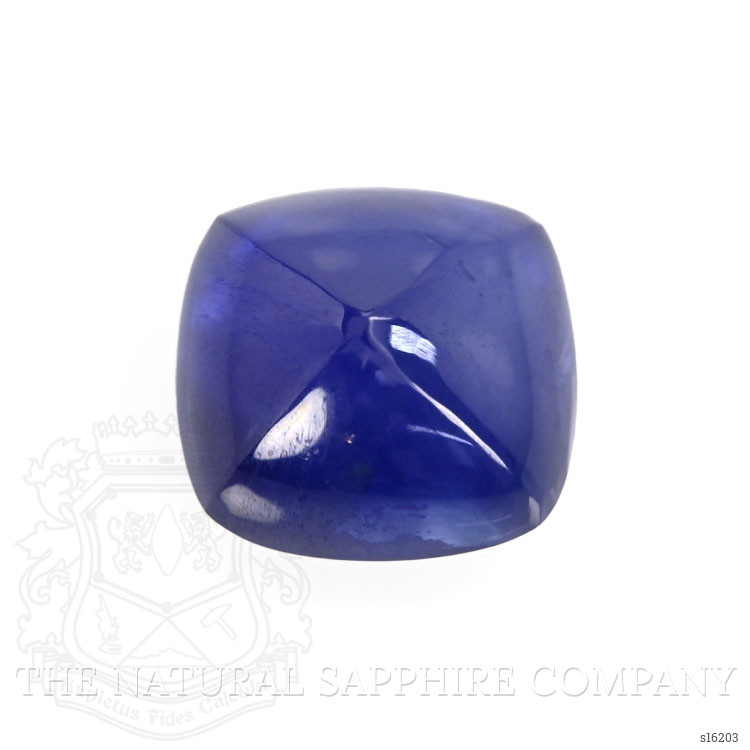 2.29 Ct. Blue Cabochon Sapphire from Ceylon (Sri Lanka)