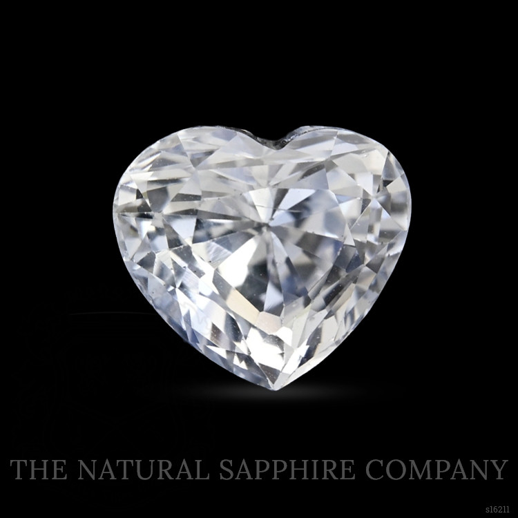 2.06 Ct. White Sapphire from Ceylon (Sri Lanka)