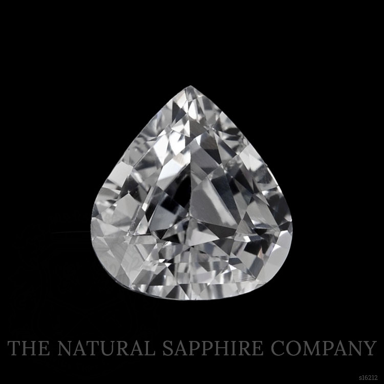 1.41 Ct. White Sapphire from Ceylon (Sri Lanka)