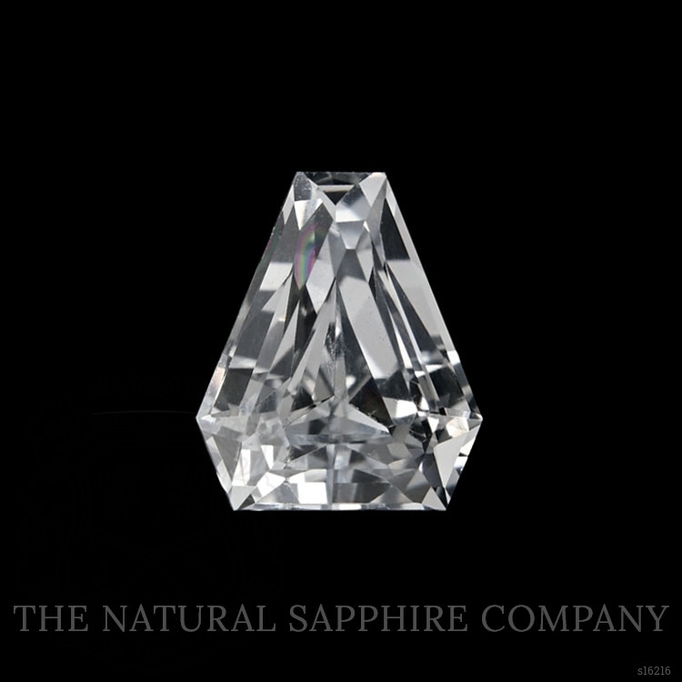 1.38 Ct. White Sapphire from Ceylon (Sri Lanka)