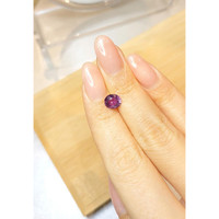 1.58 Ct. Pinkish Purple Sapphire from Ceylon (Sri Lanka) Life Style