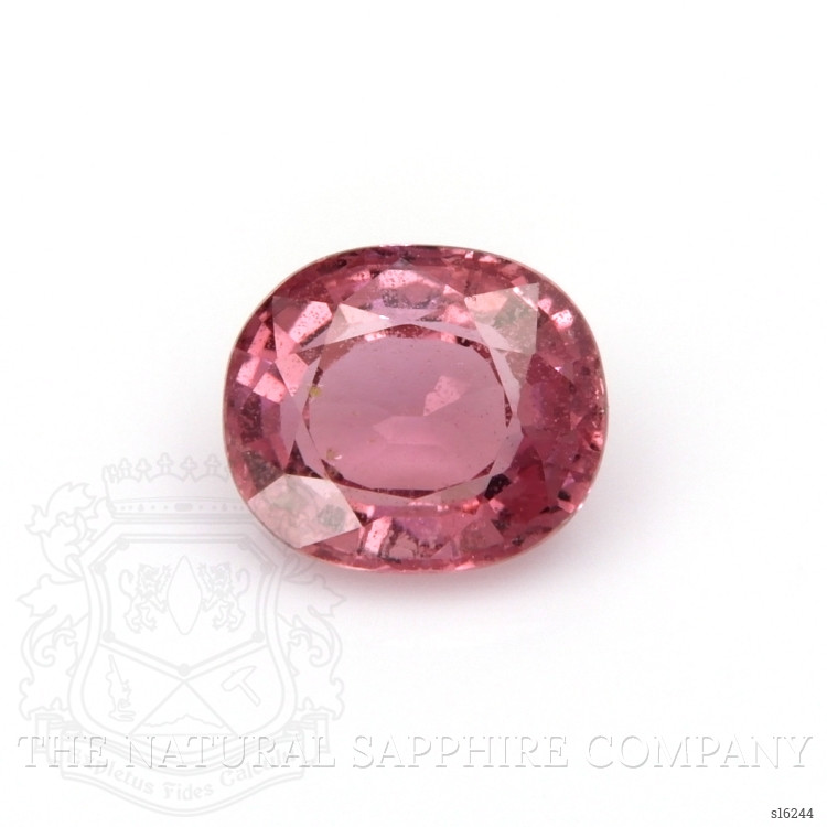 0.76 Ct. Reddish Pink Sapphire from Ceylon (Sri Lanka)