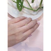 0.56 Ct. Yellow Sapphire from Ceylon (Sri Lanka) Life Style