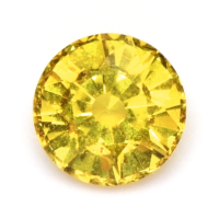 0.68 Ct. Orangish Yellow Sapphire from Ceylon (Sri Lanka) Video