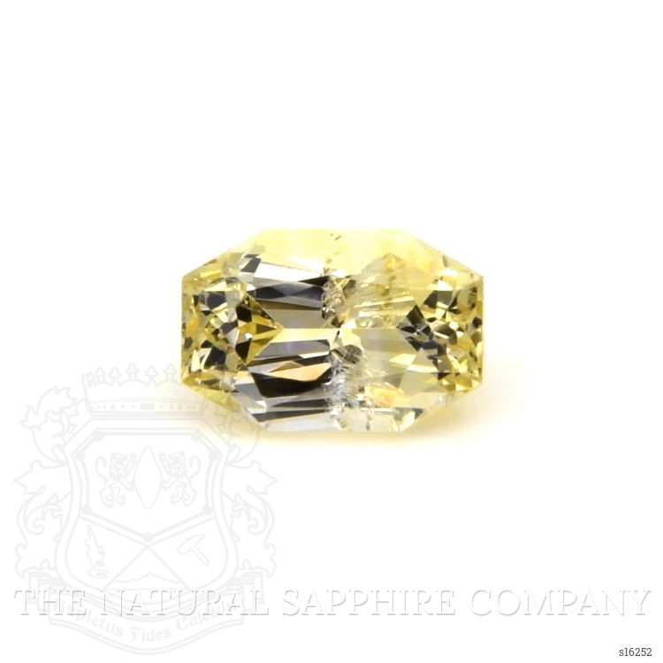 0.68 Ct. Yellow Sapphire from Ceylon (Sri Lanka)