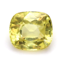 0.89 Ct. Greenish Yellow Sapphire from Ceylon (Sri Lanka) Video