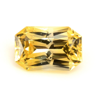 0.66 Ct. Orangish Yellow Sapphire from Ceylon (Sri Lanka) Video