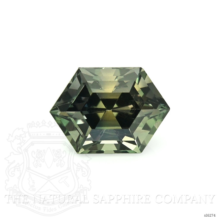 1.25 Ct. Yellowish Green Sapphire from Madagascar