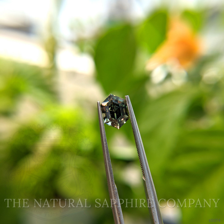 1.25 Ct. Yellowish Green Sapphire from Madagascar