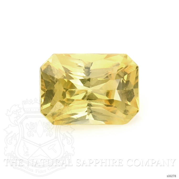 1.57 Ct. Yellow Sapphire from Ceylon (Sri Lanka)