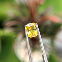 1.57 Ct. Yellow Sapphire from Ceylon (Sri Lanka) Life Style