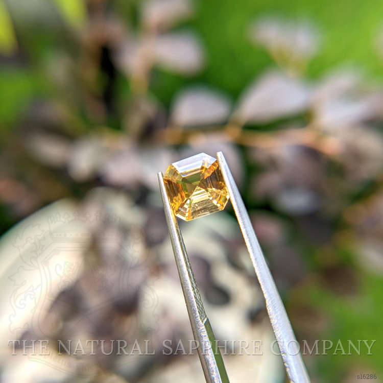 1.57 Ct. Peach Sapphire from Ceylon (Sri Lanka)