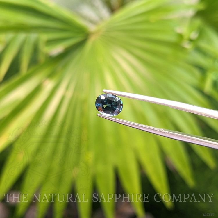1.14 Ct. Greenish Blue Sapphire from Madagascar