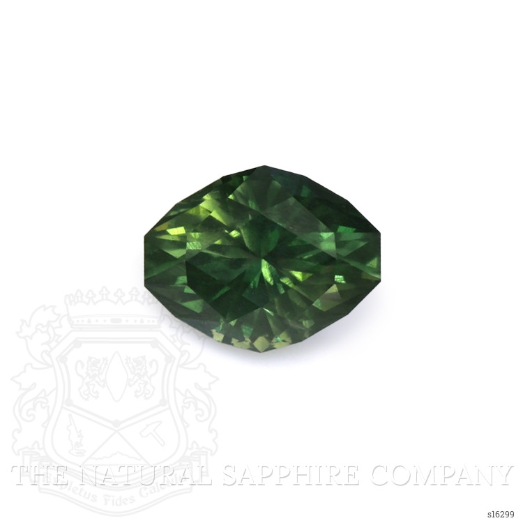 1.84 Ct. Green Sapphire from Ceylon (Sri Lanka)