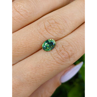 1.90 Ct. Yellowish Green Sapphire from Ceylon (Sri Lanka) Life Style