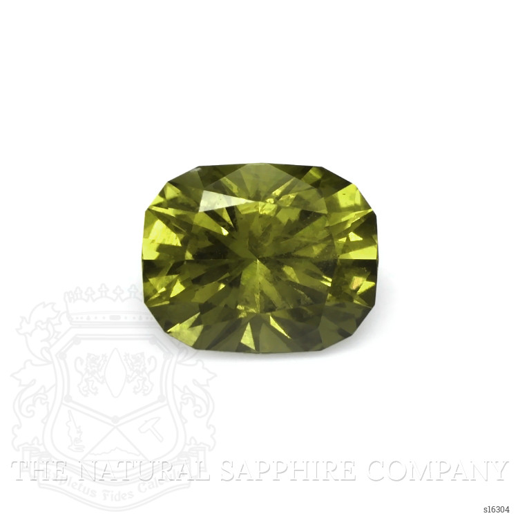 1.50 Ct. Yellowish Green Sapphire from Ceylon (Sri Lanka)