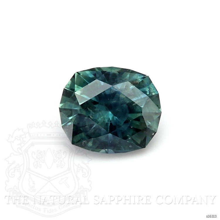 1.59 Ct. Greenish Blue Sapphire from Ceylon (Sri Lanka)