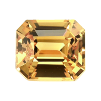 1.10 Ct. Orangish Yellow Sapphire from Ceylon (Sri Lanka) Video