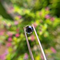 1.21 Ct. Bluish Green Sapphire from Tanzania Life Style