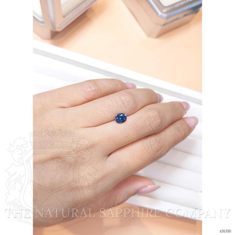 1.15 Ct. Blue Sapphire from Ceylon (Sri Lanka)