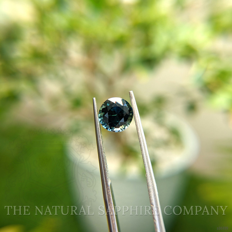 2.22 Ct. Bluish Green Sapphire from Madagascar