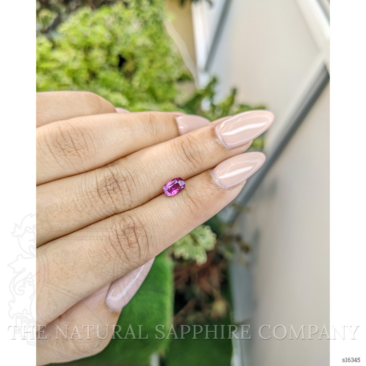 1.06 Ct. Pinkish Purple Sapphire from Ceylon (Sri Lanka)