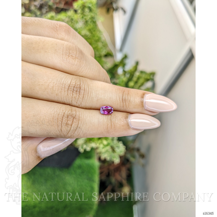 1.06 Ct. Pinkish Purple Sapphire from Ceylon (Sri Lanka)