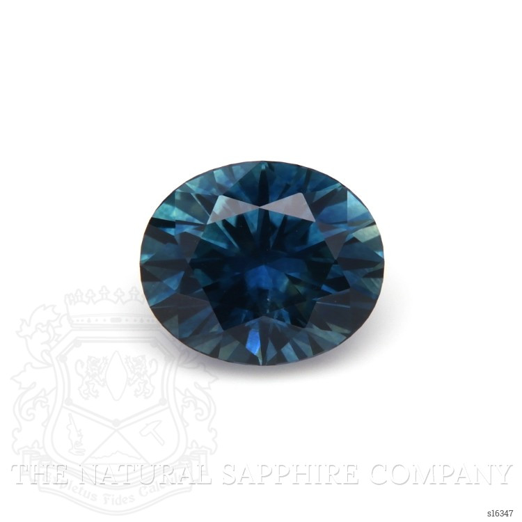 2.59 Ct. Greenish Blue Sapphire from Ceylon (Sri Lanka)
