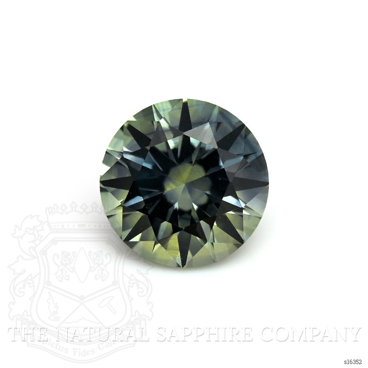 1.49 Ct. Bluish Green Sapphire from Ceylon (Sri Lanka)
