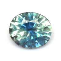 0.68 Ct. Greenish Blue Sapphire from Ceylon (Sri Lanka) Video