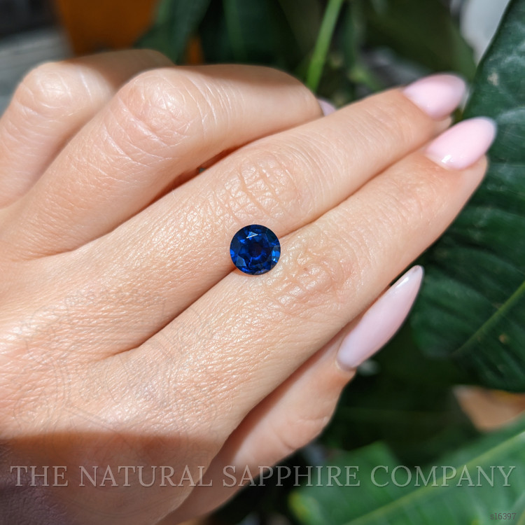 1.75 Ct. Blue Sapphire from Thailand