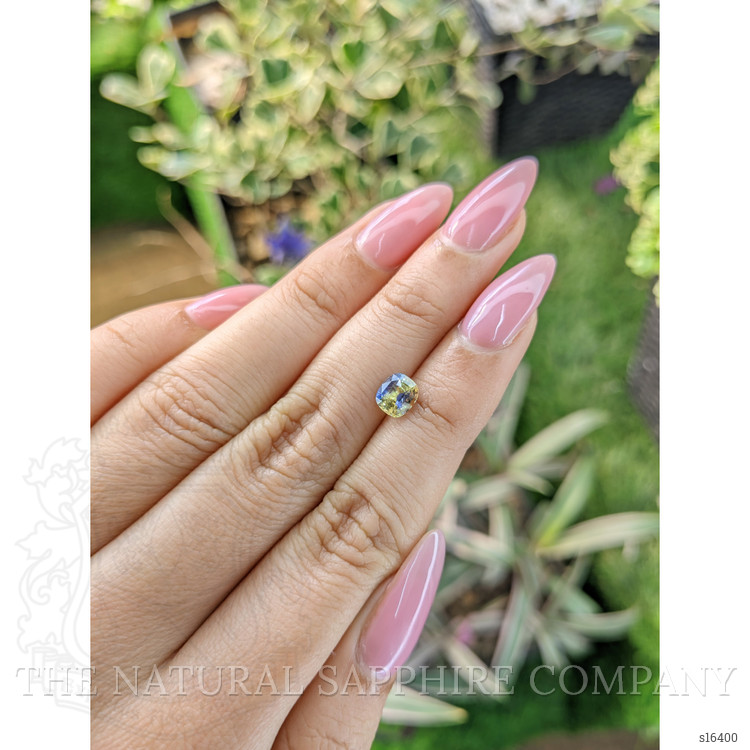 1.10 Ct. Bi Color Sapphire from Ceylon (Sri Lanka)