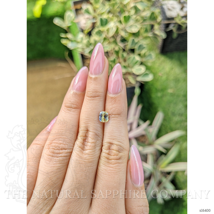 1.10 Ct. Bi Color Sapphire from Ceylon (Sri Lanka)