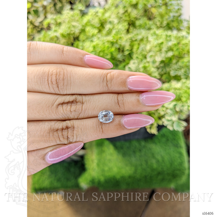 1.86 Ct. Blue Sapphire from Ceylon (Sri Lanka)