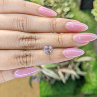 1.32 Ct. Purple Sapphire from Ceylon (Sri Lanka) Life Style