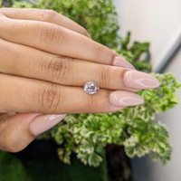 1.27 Ct. Peach Sapphire from Ceylon (Sri Lanka) Life Style