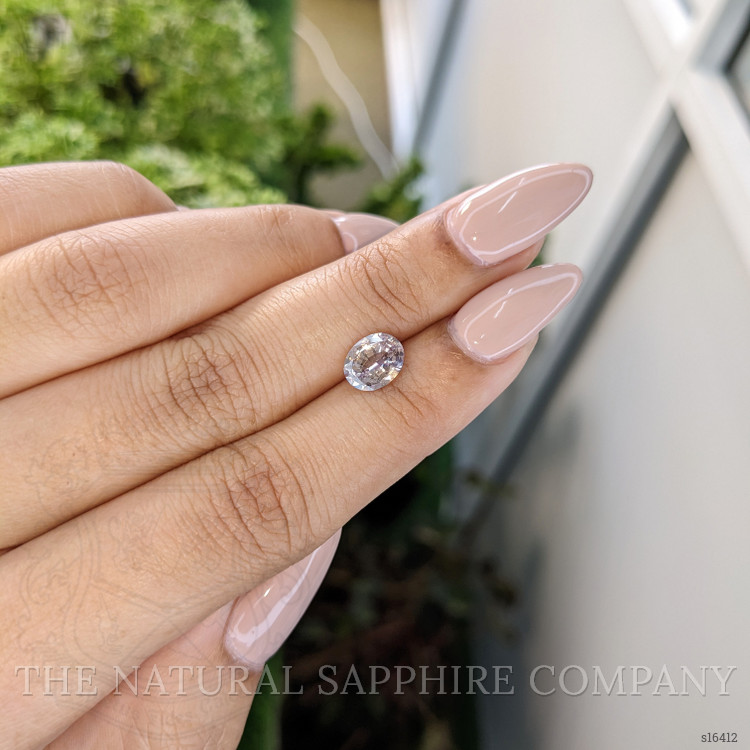 1.27 Ct. Peach Sapphire from Ceylon (Sri Lanka)