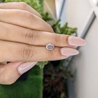 1.27 Ct. Peach Sapphire from Ceylon (Sri Lanka) Life Style