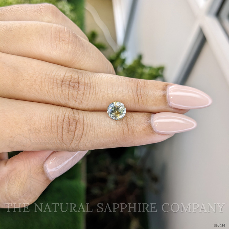 1.65 Ct. Bi Color Sapphire from Ceylon (Sri Lanka)