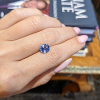 2.24 Ct. Blue Sapphire from Ceylon (Sri Lanka) Life Style