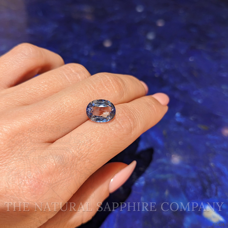 5.00 Ct. Blue Sapphire from Ceylon (Sri Lanka)
