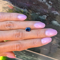 1.53 Ct. Blue Sapphire from Ceylon (Sri Lanka) Life Style