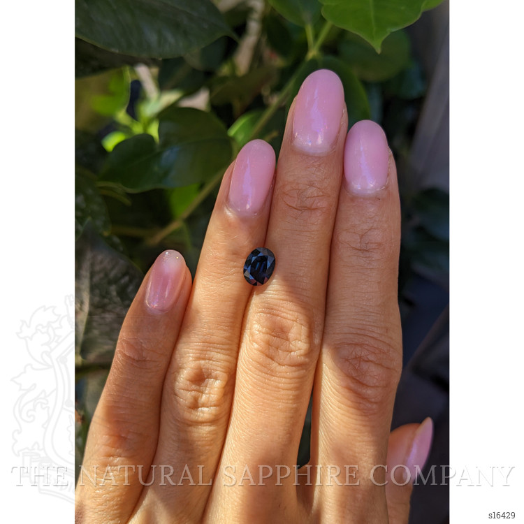 1.53 Ct. Blue Sapphire from Ceylon (Sri Lanka)